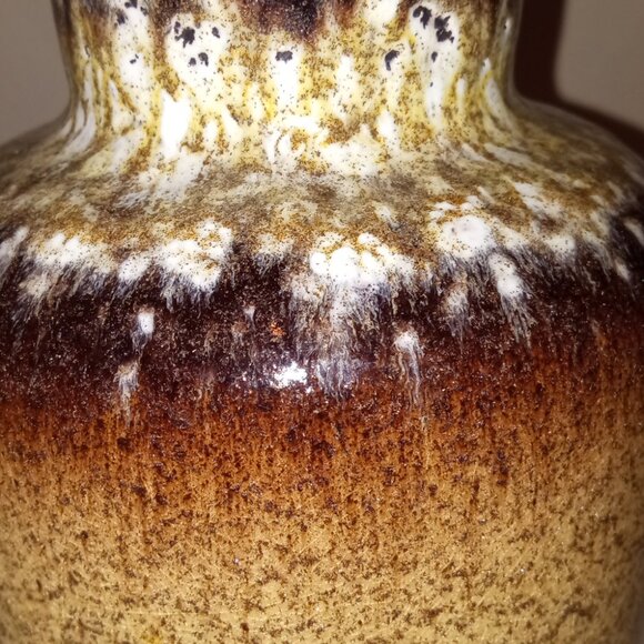 Vintage Glazed Vase 1970's - Picture 4 of 5